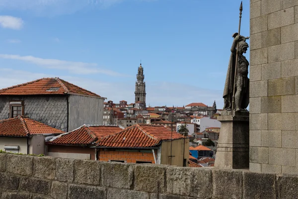 Старый город Порту (Португалия) ) — стоковое фото