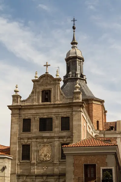 Straßenansicht in Madrid — Stockfoto