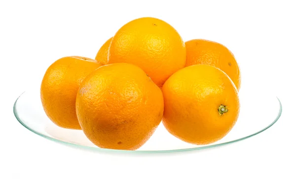 Narancs-a étel-ban egy halom — Stock Fotó
