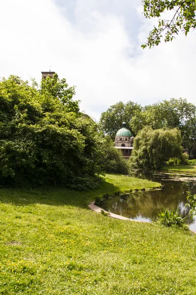 Une église à Potsdam Allemagne sur la liste du patrimoine mondial de l'UNESCO — Photo