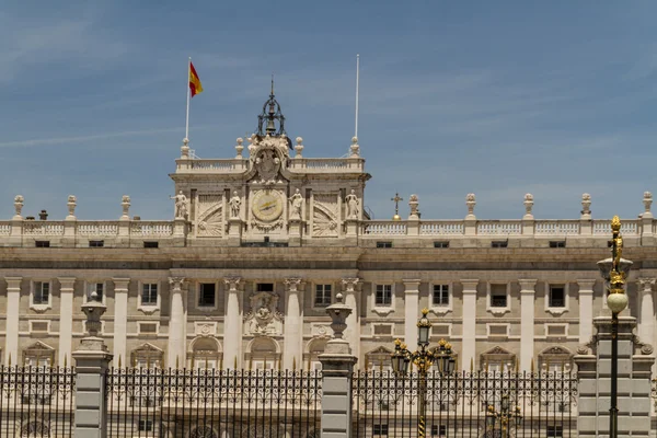 Kungliga slottet i madrid Spanien — Stockfoto