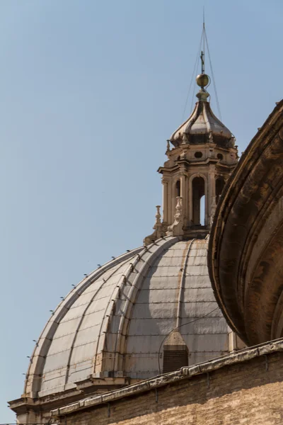 Basilica di san pietro, rome Italië — Stockfoto