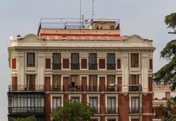 Gatuvy i Madrid — Stockfoto