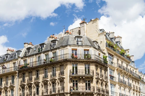 Beautiful Parisian streets view paris,france Europe — Stock Photo, Image