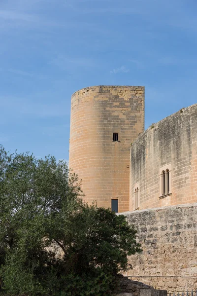 Castillo de Bellver Torre del Castillo en Mallorca en Palma de Mallorca Ba — Foto de Stock