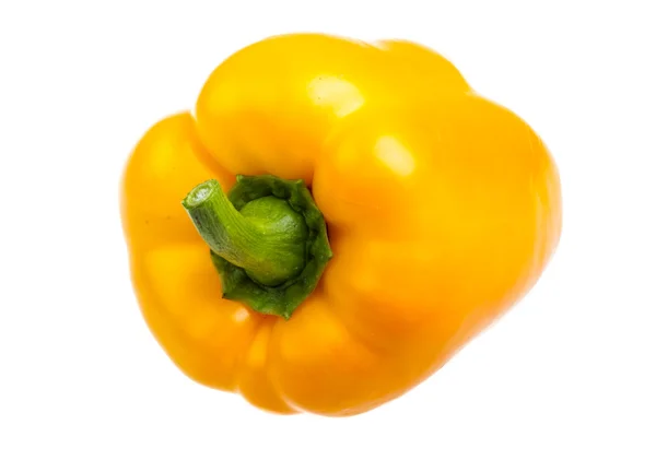 Söt gul paprika isolerad på vit bakgrund — Stockfoto