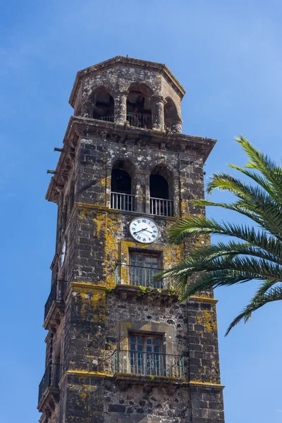 Glockenturm von iglesia de la concepcion in la laguna, teneriffa sp — Stockfoto
