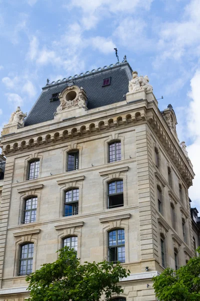 Mooie Parijse straten bekijken paris, Frankrijk-Europa — Stockfoto