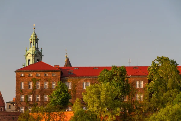 A Krarow, a Wawel királyi vár — Stock Fotó