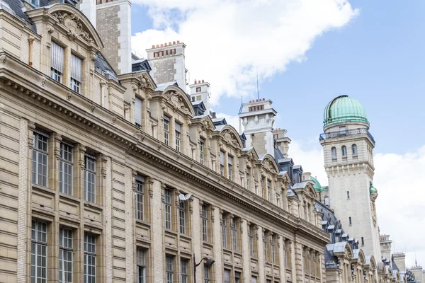 De sorbonne of de Universiteit van Parijs in Parijs, Frankrijk. — Stockfoto