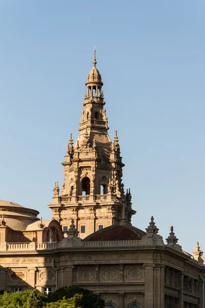 Museu nacional d'art de catalunya barcelona, Spanje — Stockfoto