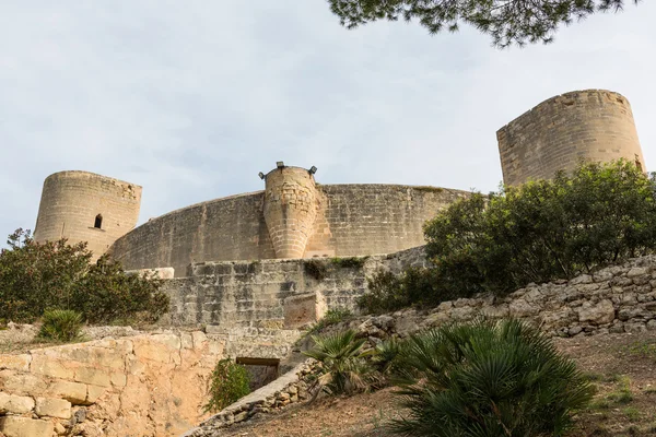 Castillo de Bellver Torre del Castillo en Mallorca en Palma de Mallorca Ba — Foto de Stock