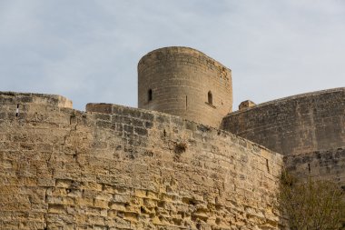 Bellver castle castillo kuleye Mayorka, palma de mallorca ba