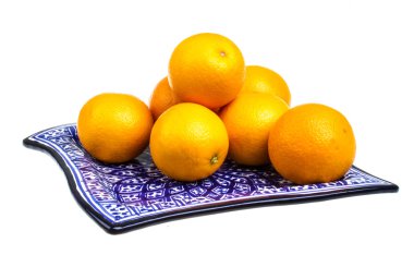 yığın portakal yemek