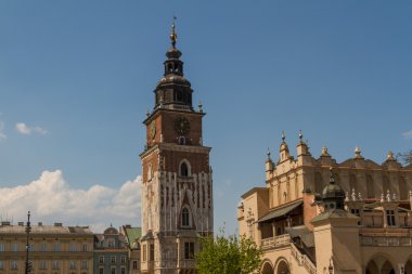 krakow ana Meydanı Belediye kule