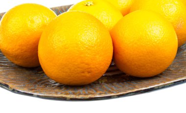 yığın portakal yemek