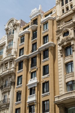 Madrid 'de sokak manzarası