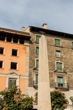 bir palma de mallorca, mallorca, Balear Adaları'nda mainstreet,