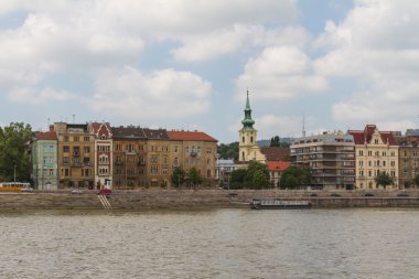tipik binalar 19. yüzyıl buda castle Budapeşte İlçe