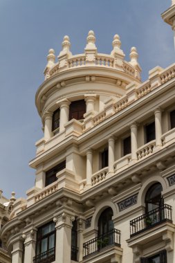 Madrid 'de sokak manzarası