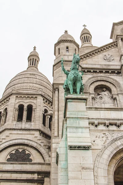L'architecture extérieure du Sacré-Cœur, Montmartre, Paris, Fra — Photo