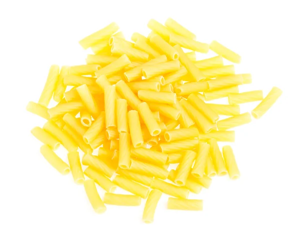 Macro closeup of penne pasta background texture — Stock Photo, Image