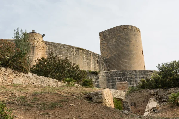 Bellver castle castillo kuleye Mayorka, palma de mallorca ba — Stok fotoğraf