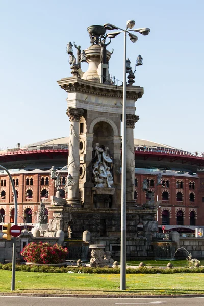 Antigua arquitectura hermosa Barcelona (España ) — Foto de Stock