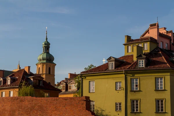 Placu zamkowym w Warszawie, Polska — Zdjęcie stockowe