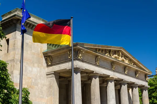 Aerial view of central Berlin — Stock Photo, Image