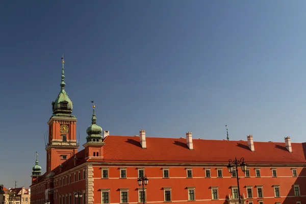 Varsóvia, Polónia. Cidade Velha - famoso Castelo Real. Património Mundial da UNESCO . — Fotografia de Stock
