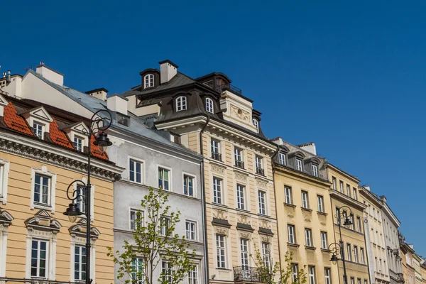 Centrum van de stad van Warschau, Polen — Stok fotoğraf