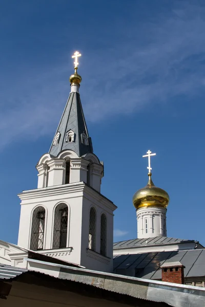 Sommar Visa av historiska distriktet i Nizjnij novgorod. Ryssland — Stockfoto