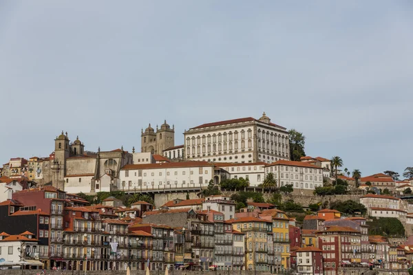 View of Porto city at the riverbank — Stock Photo, Image