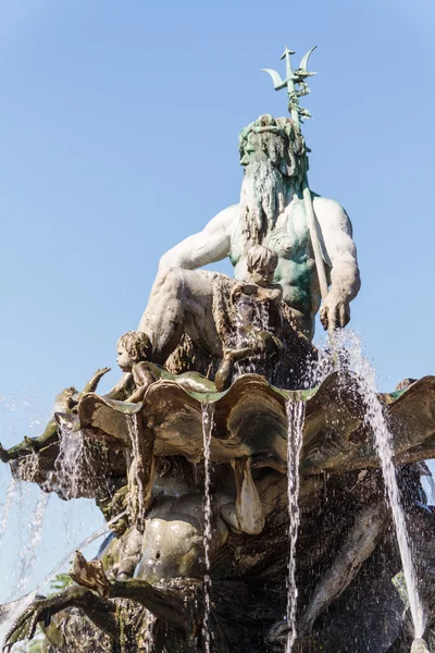 Letecký pohled z centra Berlína — Stock fotografie