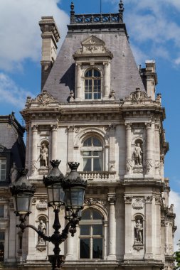 Tarihi bina Paris'te Fransa