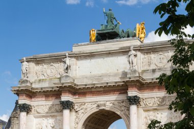 Tarihi bina Paris'te Fransa