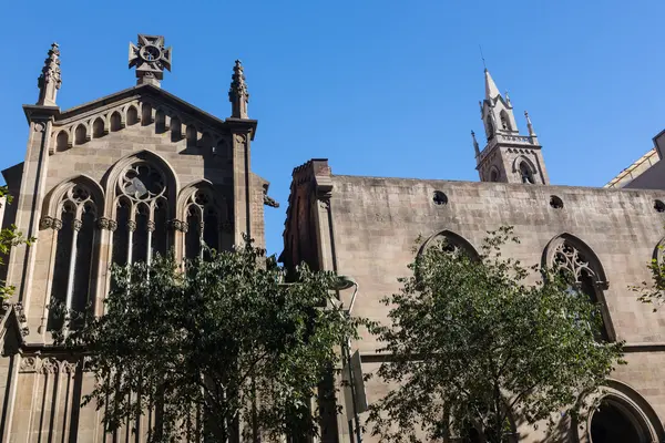 Fachadas de edifícios de grande interesse arquitetônico na cidade o — Fotografia de Stock