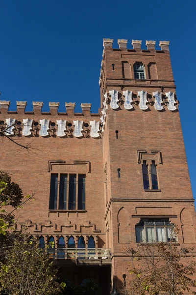 Barcellona Ciudadela Castello dei Tre Draghi di Domenech i Montaner a — Foto Stock