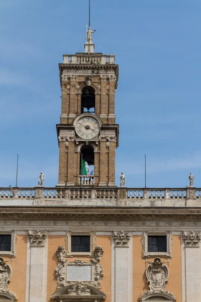 在罗马，意大利的 campidoglio 广场 (广场 del campidoglio) — 图库照片