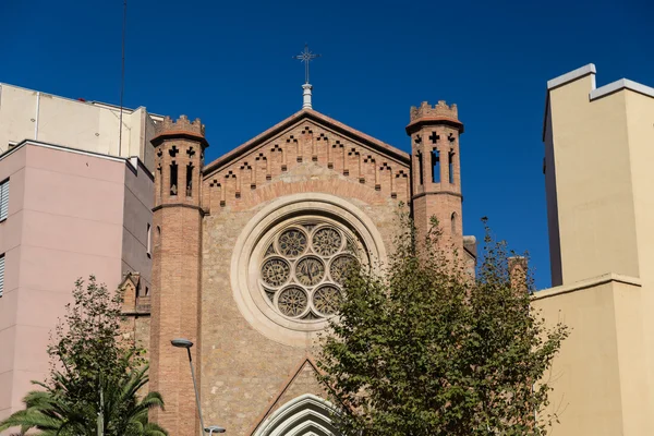 Buildings' facades of great architectural interest in the city of Barcelona - Spain — Stock Photo, Image