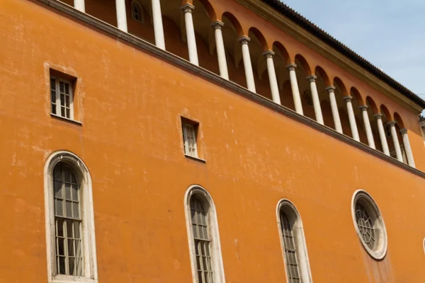 Roma, İtalya. eski şehrin tipik mimari detaylar