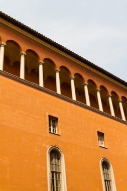 Roma, İtalya. eski şehrin tipik mimari detaylar