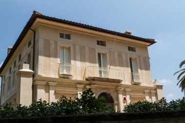 Roma, İtalya. eski şehrin tipik mimari detaylar