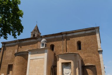 Roma, İtalya. eski şehrin tipik mimari detaylar