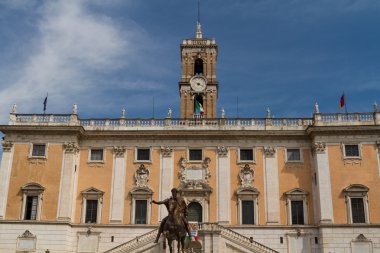 Campidoglio Meydanı (piazza del campidoglio), Roma, İtalya