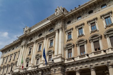 Roma, İtalya. eski şehrin tipik mimari detaylar
