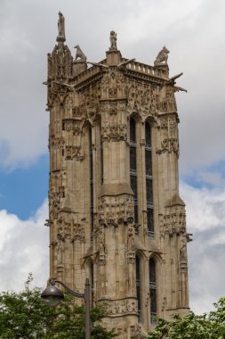 Tarihi bina Paris'te Fransa