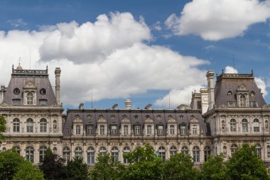 Tarihi bina Paris'te Fransa