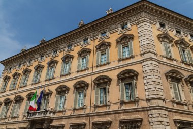 Roma, İtalya. eski şehrin tipik mimari detaylar
